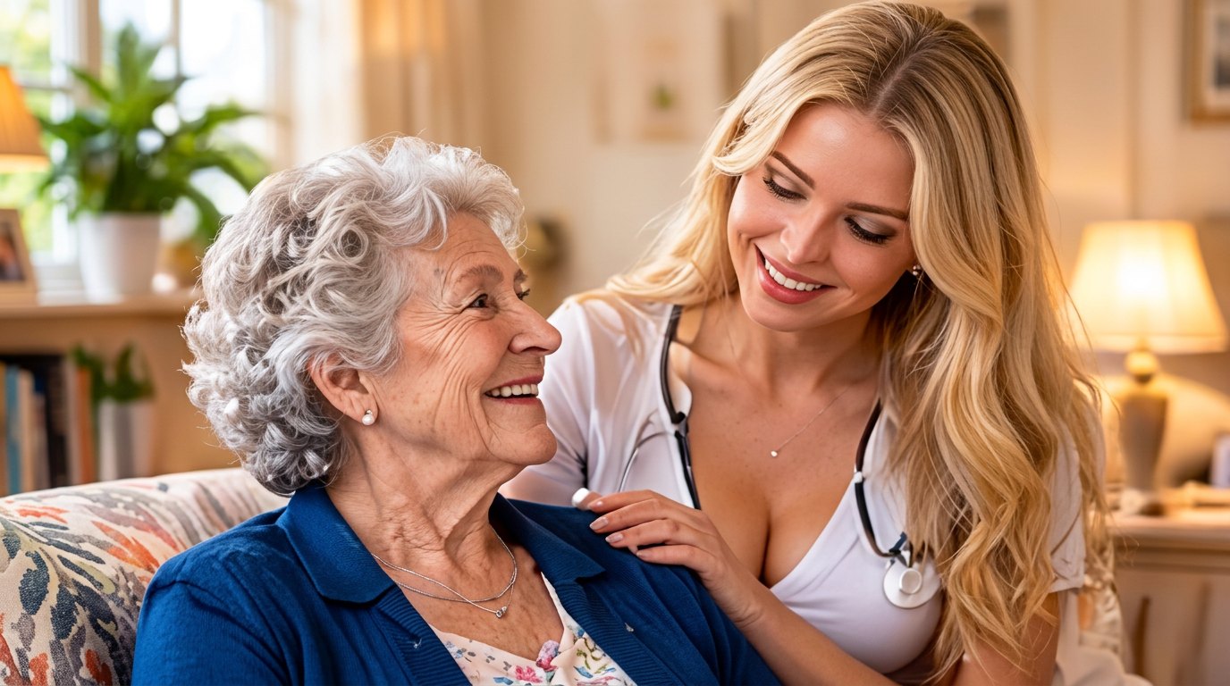 Memory care caregiver